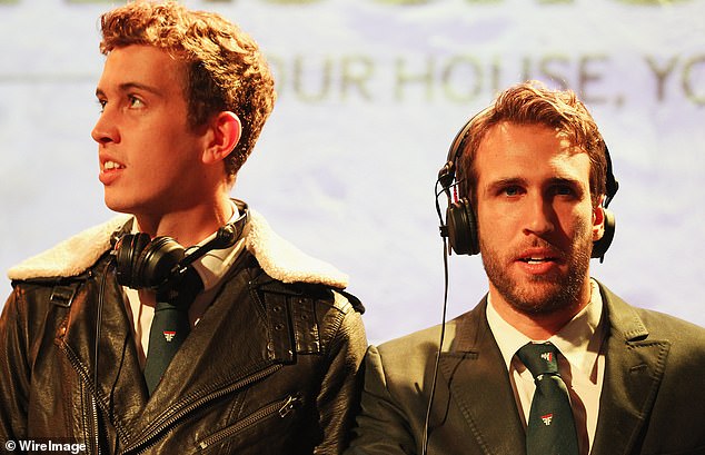 Jimmy is best known as one half of the popular Australian DJ group Flight Facilities, which he founded in 2009 together with Hugo Gruzman (both pictured in 2014).