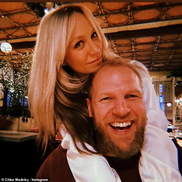 James's ex-wife Chloe, the mother of his two-year-old daughter Bodhi, revealed last month that she knows the former Wasps flanker 'has fun' seeing other people