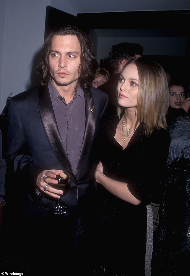 Lily Rose and Jack are the two children of Hollywood icons Johnny Depp and Vanessa Paradis - photo 1994