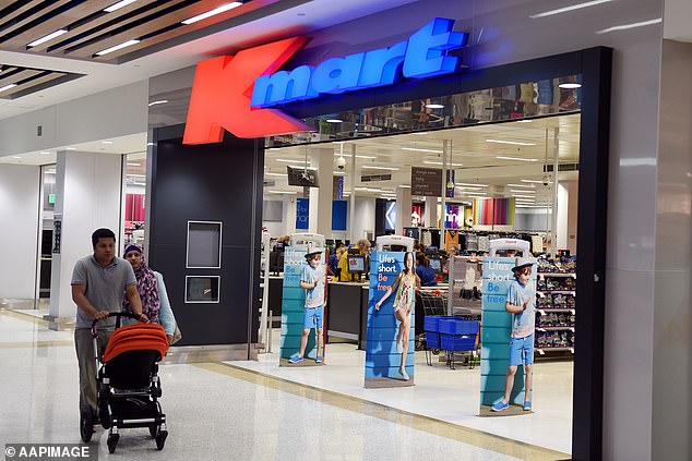 The mother bought the toy at Kmart (pictured) and quickly contacted customer service