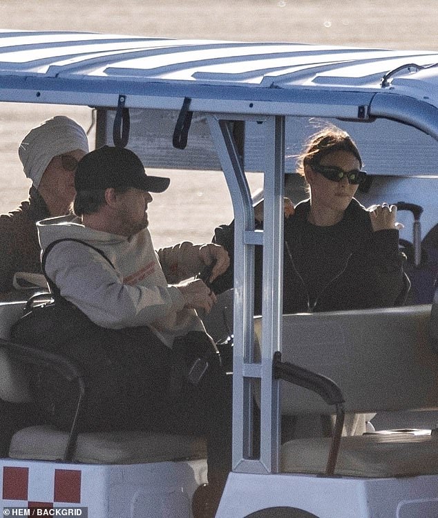 While more than 100,000 people have been evacuated and several of his A-list peers, including Tom Hanks, Anthony Hopkins and Julia Louis-Dreyfus, have seen their homes destroyed, DiCaprio was spotted landing in Cabo San Lucas on Friday.