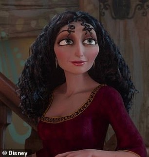 Mother Gothel is featured in the original film