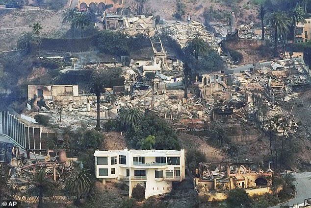 Across Los Angeles, about 180,000 people have been issued mandatory evacuation orders, while another 200,000 have been put on alert and warned to consider fleeing their homes.