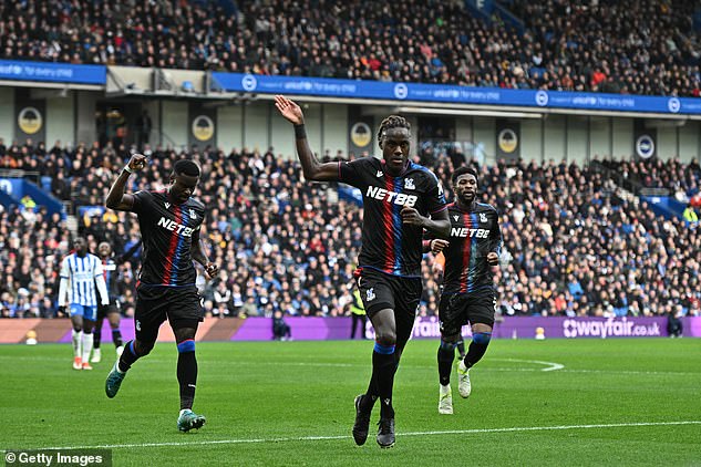 The Blues are trying to use Trevoh Chalobah (right) in a deal to sign Crystal Palace captain Marc Guehi (left)