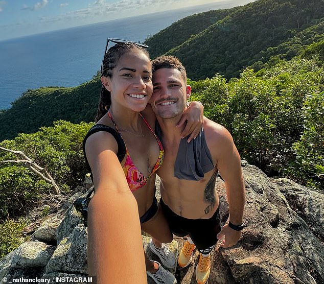 Fowler and Cleary recently enjoyed a getaway together on Hayman Island, located off the coast of Queensland