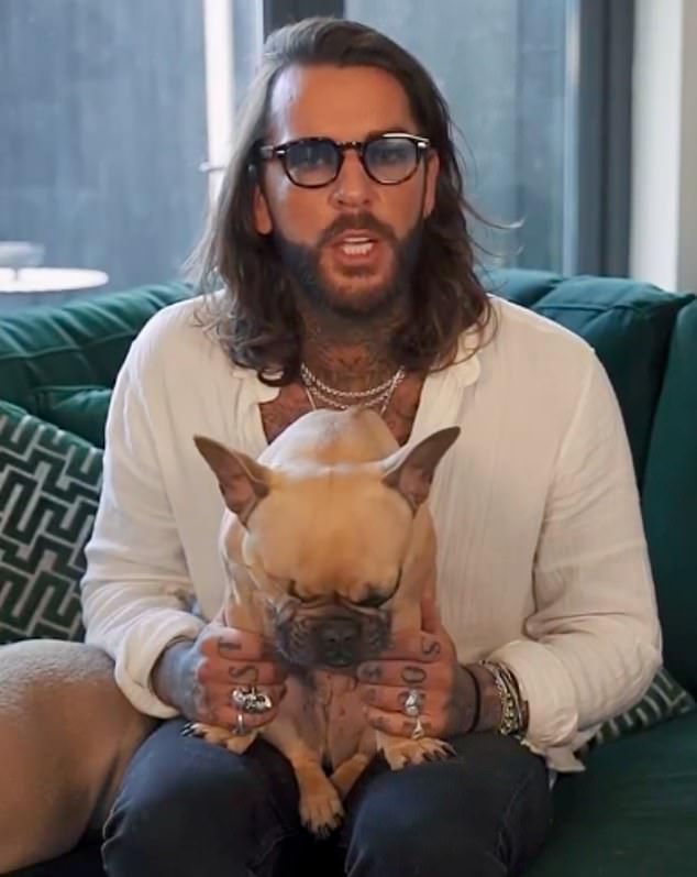 The reality star is also currently starring in his own show, Pete Wicks: For Dog's Sake