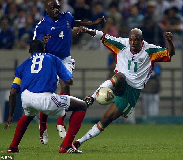 Diouf played for a Senegalese team that shocked the world at the 2022 World Cup in South Korea and Japan