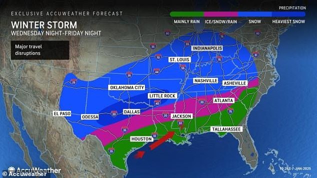 The winds will die down Thursday as the storm driving them moves away from Southern California and evolves into a winter storm across the country later in the week