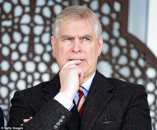 Prince Andrew attends the Endurance event on day three of the Royal Windsor Horse Show at Windsor Great Park on May 12, 2017