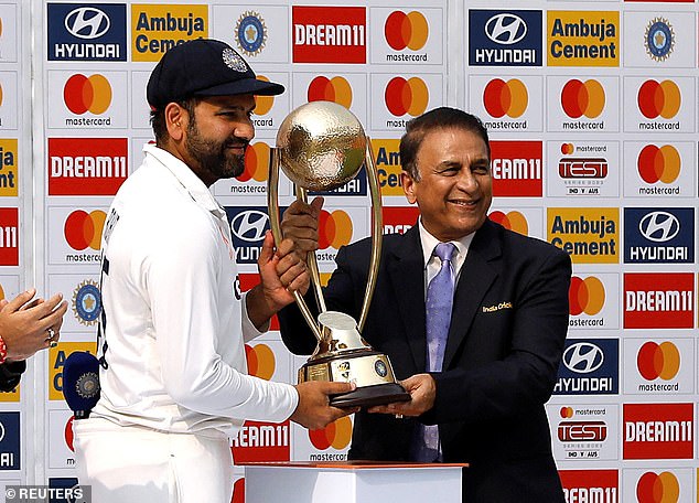 Gavaskar had handed over the trophy to Rohit Sharma after India retained the title in 2023