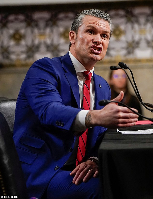 Democrats set the tone early Tuesday in the highly anticipated confirmation hearing for Pete Hegseth, President-elect Trump's embattled Defense Secretary: double down, triple down and quadruple down on false accusations and discredited smears.