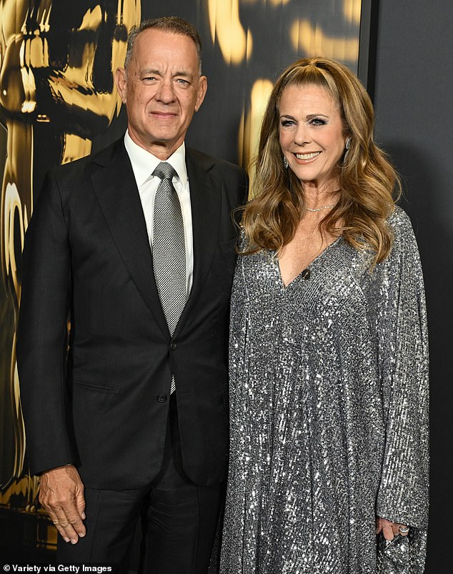 Hanks bought the four-bedroom, five-bathroom home with longtime wife Rita Wilson, 68, in 2010; the couple seen in November 2024