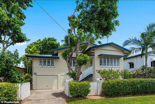 Cairns in far north Queensland was expected to see growth of 7 to 11 percent. Parramatta Park near the city still has an affordable median price of $596,882 (pictured is a house in that suburb that sold for $631,000 in November 2024)