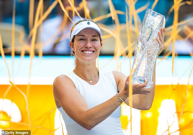 Collins claimed the first 1000-level title of her career when she won the Miami Open in March