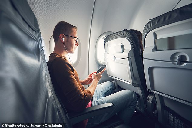 Eve Tilley-Coulson went viral on TikTok after revealing there was a tall, handsome man sitting next to her on a flight, but unfortunately she's already seeing someone (stock image)