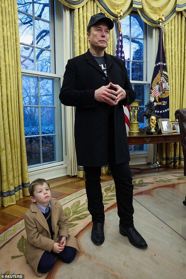 Donald Trump Mesmerized By Elon Musk's Son X As Fouryearold Steals