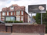 Somali small boat migrant, 22, stabbed asylum hotel welfare officer 'several times' with large kitchen knife, court told