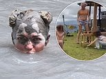 S Club 7's Hannah Spearritt's gives a glimpse into her off-grid life in Costa Rica as she says she's 'building the dream' after giving up fame in Britain