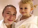 Hayden Panettiere revealed daughter Kaya, 11, called her 'Britney' and 'thought she was cool' while they FaceTimed from Ukraine just three months before her death at 36