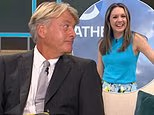 Good morning Richard Madeley from Great Britain calls weather forecaster Laura Tobin because she is late