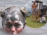S Club 7's Hannah Spearritt gives a glimpse into her off-grid life in Costa Rica as she says she's 'building the dream' after giving up fame in Britain