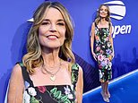 Savannah Guthrie puts on a brave face as she walks the red carpet for the first time since mother Nancy's kidnapping