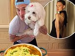 Brooklyn Beckham hits back and defends 'beautiful' Nicola Peltz after being told to 'feed' her back to back over his latest cooking video