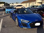Several supercars are seized by police after 'convoy to wedding party becomes dangerous'