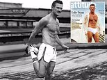 Luke Evans shows off his ripped six-pack as he poses in white briefs as he embraces his new 'body confidence' during a sizzling cover shoot for Attitude magazine