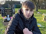 Friends of the boy, 15, who drowned in the lake on one of the hottest days of the year, saw him 'gasping for air' but 'thought it was a joke', inquest heard