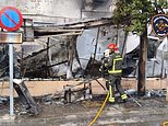 A fire breaks out in the popular holiday resort of Mallorca, forcing emergency evacuations