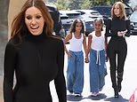 Kanye West's Wife Bianca Censori Makes Rare Move to Hide Out While Bonding with His Daughter Chicago and Niece Dream in LA