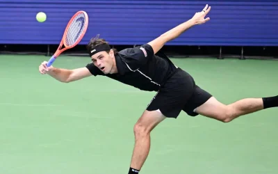 Tennis star Taylor Fritz says playing video games keeps his brain "working well" on the court