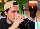Brooklyn Beckham accused of 'furiously taunting' Guinness drinkers and 'making the whole of Ireland cry' as he 'poorly' pours pint into the wrong glass