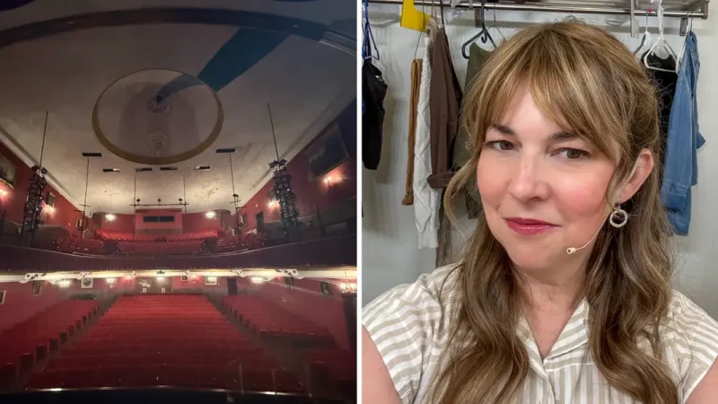 I was nervous about taking on a dream role two states away for three weeks. My husband and son fully supported my decision.