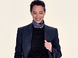 Still looks good on you! Christy turns back the clock on Armani as she embraces graceful grays at 57, writes LAURA CRAIK