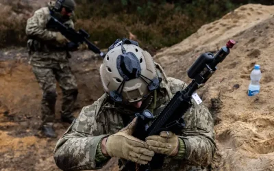 Ukraine helps NATO trainers recreate its battlefield and calls out what they are doing wrong to make it more realistic