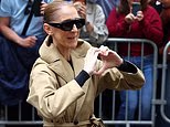 Celine Dion makes her first public appearance in two years as she shares emotional reunion with fans outside Paris hotel ahead of her stage comeback