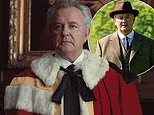 Hugh Bonneville practically dances on Downton Abbey's grave in Netflix's new series The Gentlemen while sporting a super camp toff (with a carefully styled bouffant-do)