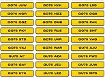 76 license plates banned: more than 500 banned for being too crude or offensive for the road, including SH76 TTY and GO76 WAR