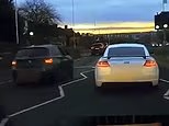 Moment BMW and Audi drivers rev their engines in the race before one mother and daughter of four crashes and kills them both - as the pair are convicted of causing death by dangerous driving