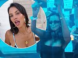 Maya Jama, 32, continues her summer of wild partying in Ibiza as she shares another post asking 'Why is getting married and having children everyone's main goal in life?'