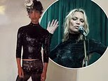 Bobby Brazier says he was 'arrested on a wild night out' as he shares photo of his look from his recent Gucci campaign with Kate Moss