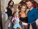 Ola Jordan puts on a brave face as she enjoys a solo mom holiday with daughter Ella after breaking her silence on divorce from husband James Jordan