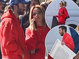Play house! Pip Edwards and boyfriend Nick wear matching outfits as they move furniture into a luxury $4,350-a-week Bondi Beach apartment