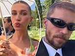 Justin Bieber meets wife Hailey at Billie Eilish's brother Finneas' wedding to longtime partner Claudia Sulewski