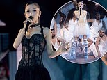 Ariana Grande reveals she is suffering from a foot injury as she gives an update on her last two London shows after concerned fans spotted her limping on stage