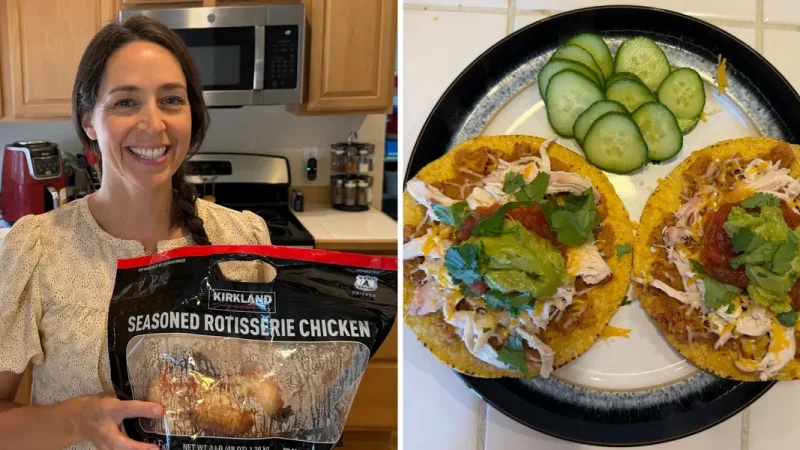 How a dietitian turned Costco's $5 rotisserie chicken into a week of easy, balanced family meals