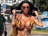 Katie Price wore wedding ring hours before dumping jailed husband Lee Andrews by text and made a stark statement on Instagram as she partied in Marbella