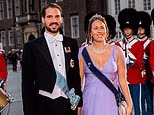 Princess Diana's godson, Prince Philippos, 40, and his wife Princess Nina of Greece, 39, are welcoming their first baby together via surrogate in the US.